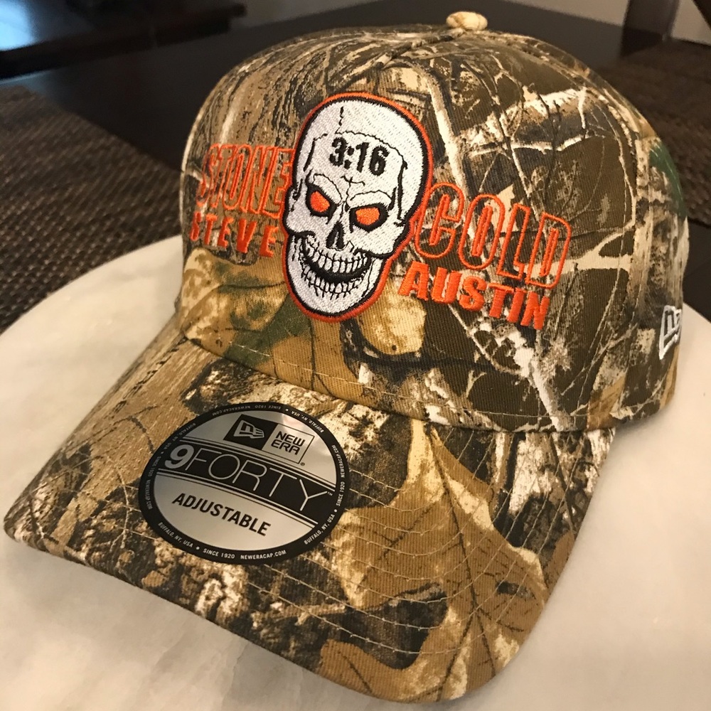 Stone Cold Steve Austin New Era - Camo Hat